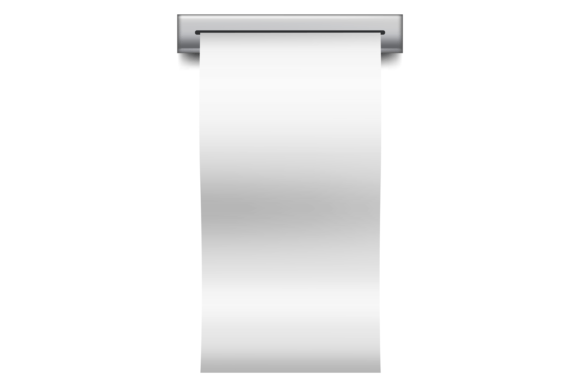 Cashier Check Blank Mockup: Graphics & Illustrations