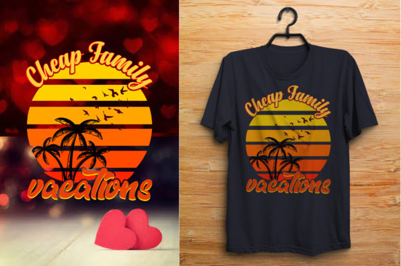 Cheap Family Vacations: Graphics and Print Templates