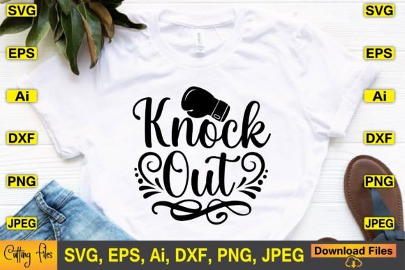 Knock Out SVG Design: Graphics for Crafts and Content