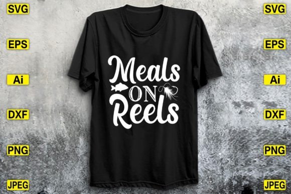 Meals on Reels SVG Design: Graphics and Crafts
